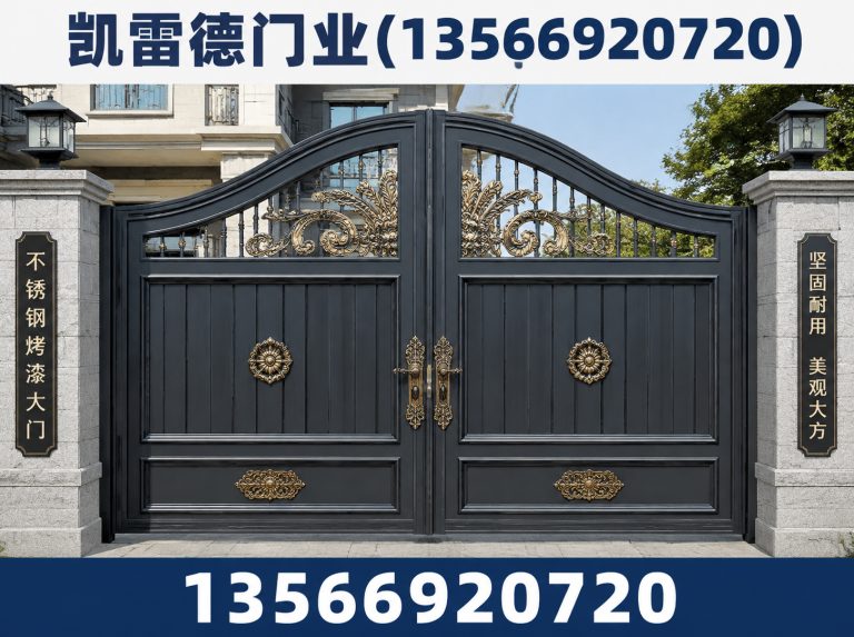 义乌市镁合金智能大门展示图